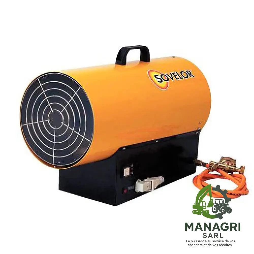 Chauffage à air pulsé au gaz propane – Portable – Allumage automatique