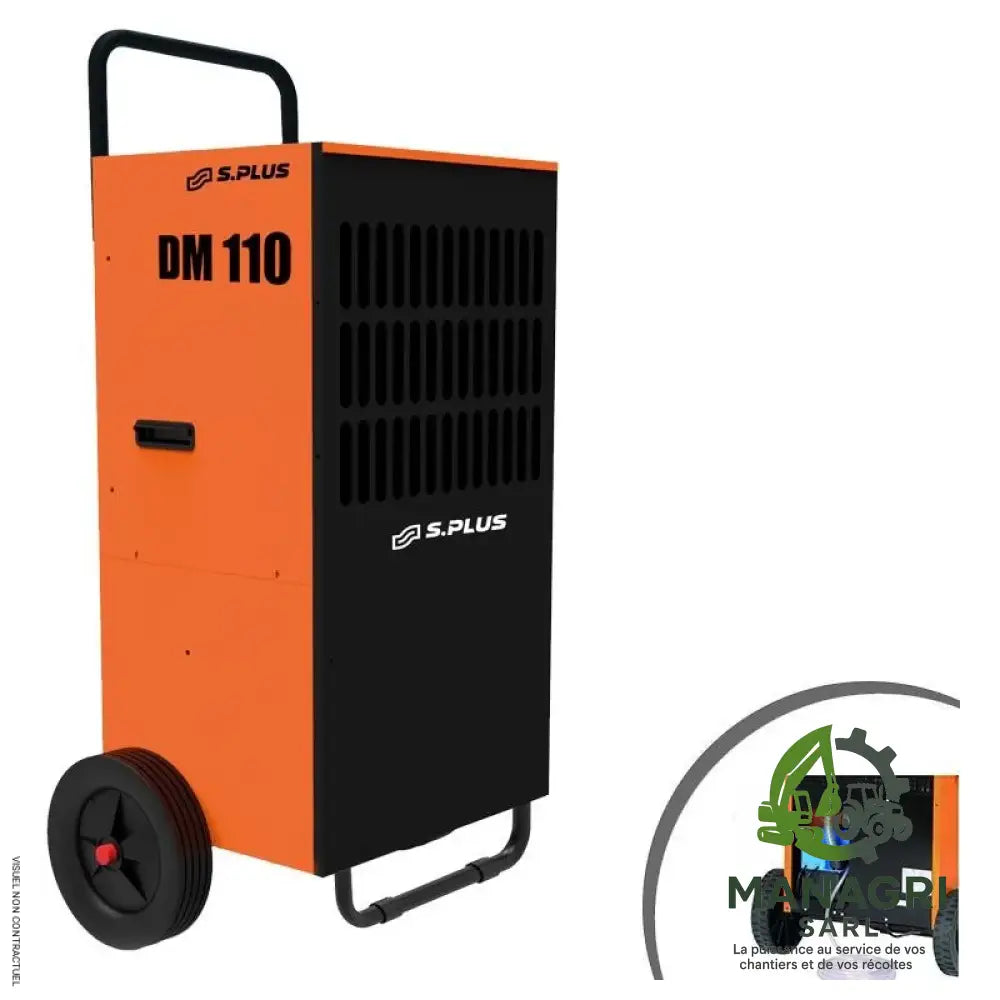 Déshumidificateur d’air professionnel DM110 P avec pompe de relevage
