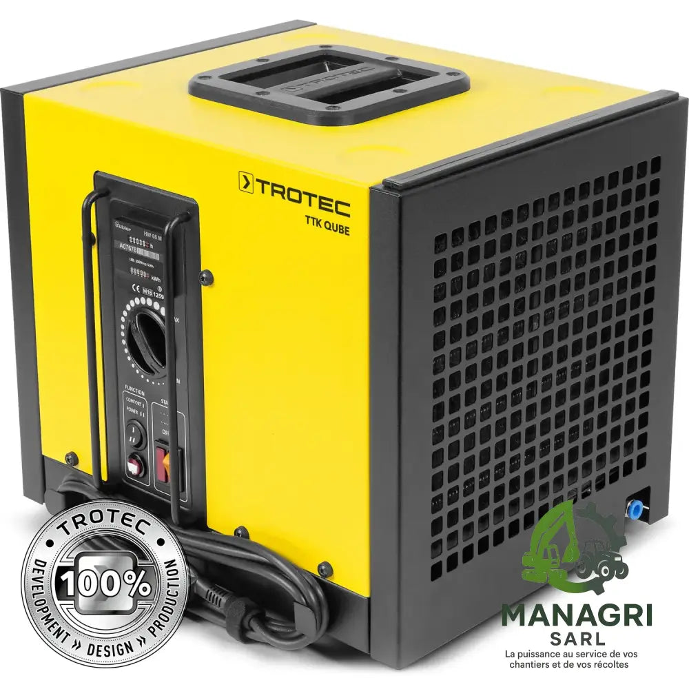 Déshumidificateur professionnel compact TTK Qube – Trotec